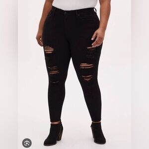 Torrid premium sky high skinny 16